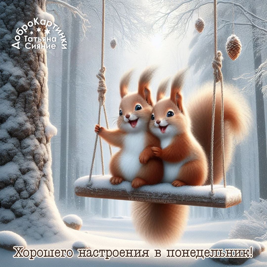 Хорошего настроения в понедельник