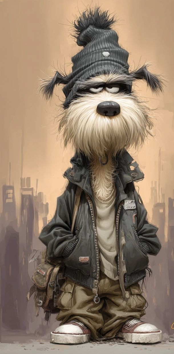 Catelul – Digital art