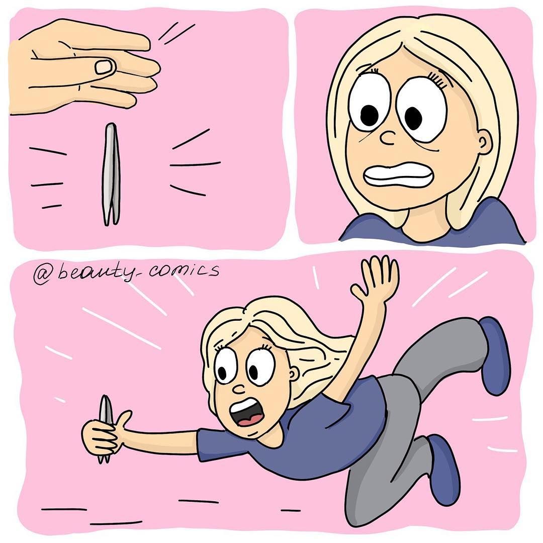 20 комиксов от хозяйки бьюти-студии которая точно знает, что красота — страшная сила