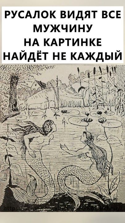 Найдёте на картинке мужчину? #тестнавнимательность