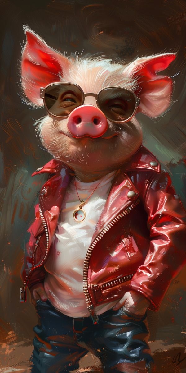 Pig Illustration
