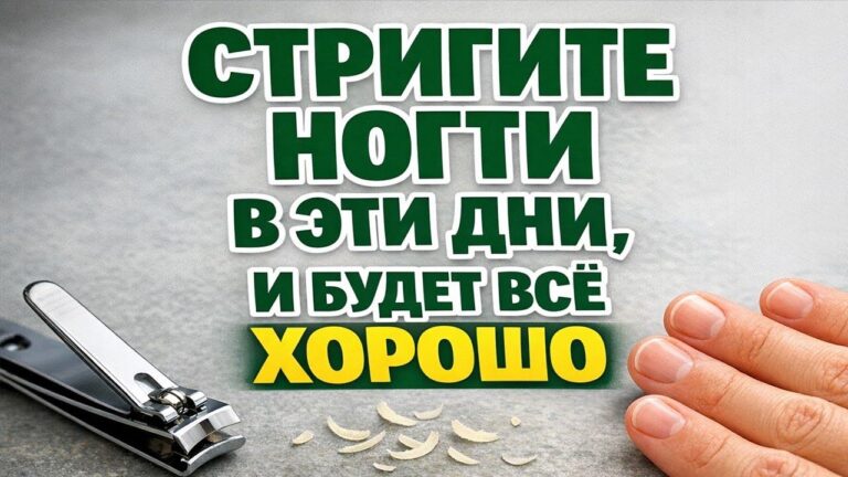 Когда по народным приметам можно стричь ногти, чтобы в делах и деньгах всё шло ровнее